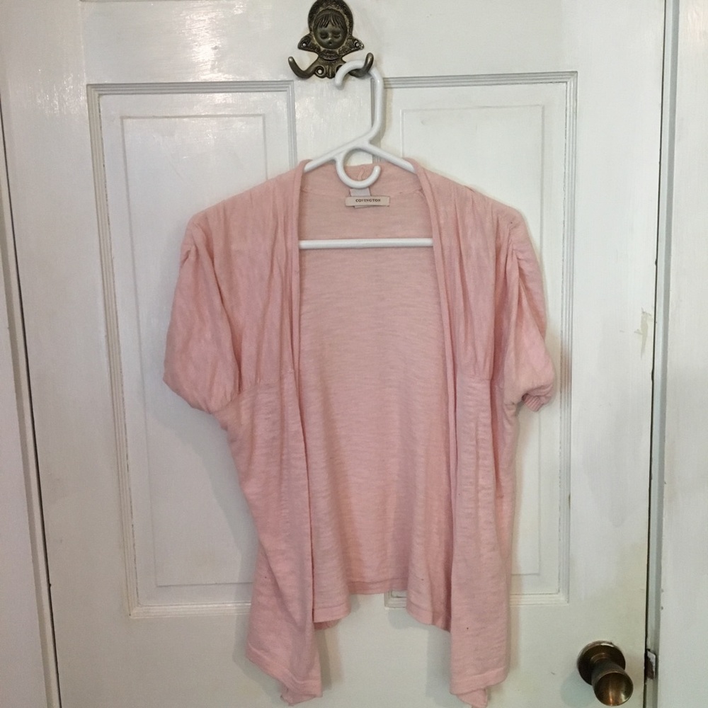 Blush pink cardigan